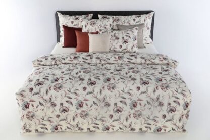 Tamara-R-Bettwäsche Be Cosy Baumwoll-Leinen "Bao red" – Bild 2