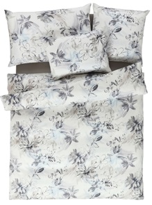 Satin Bettwäsche Tamara-R Selection Ronja mit zartem Blumendessin