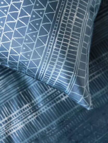 Satin-Bettwäsche Divina "Azzurro" – Bild 4