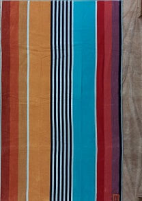 Badetuch Colourful Stripes XXL-Grösse 100x180cm
