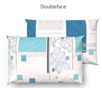 Renforcé-Bettwäsche Lotus Eluan blau – Bild 4