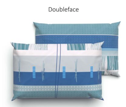 Jersey-Bettwäsche Lotus Amalfi blau – Bild 5