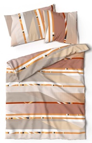 Jersey Bettwäsche Lotus Anh orange in harmonischen Farben