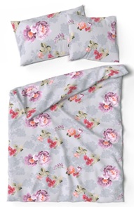 Jersey Bettwäsche Lotus Seya mit traumhaftem Blumendessin