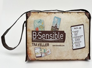 Reisekissen B-Sensible Traveller mit Schutzbezug Grösse 46x32cm
