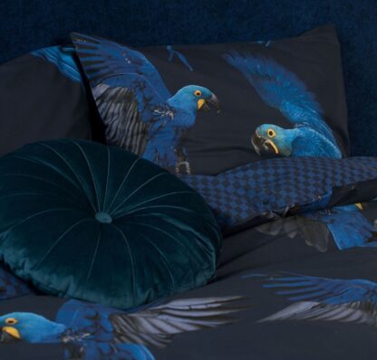 SNURK-Fotodruck-Bettwäsche-Garnitur Blue Parrot – Bild 5