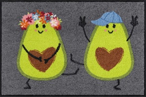 Salonlöwe Türvorleger Dancing Avocados Grösse 50x75cm