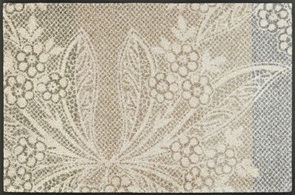 Wash+Dry Wohnmatte Floral Lace Grösse 50x75cm