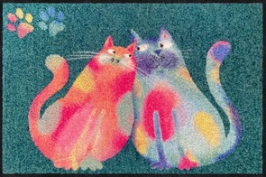 Salonlöwe Türvorleger Rainbow Cats Grösse 50x75cm