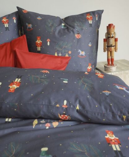 Satin Bettwäsche Fleuresse BedArt-S "Nussknacker" – Bild 2