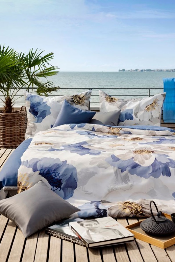 Blumen-Bettwäsche Hefel Tencel Trend-Collection Antibes kaufen!