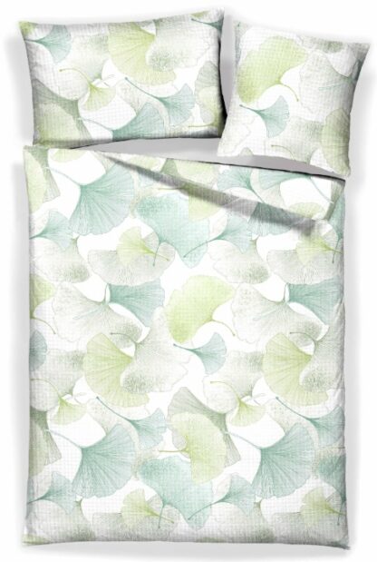 Musselin-Bettwäsche LaBelle Gingko Allover – Bild 3