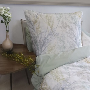 Satin Bettwäsche Fleuresse BedArt-S mit filigranem Gräsermotiv