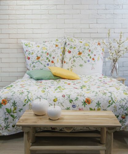 Satin Bettwäsche Fleuresse BedArt-S "Verspielte Wiesenblumen" – Bild 2