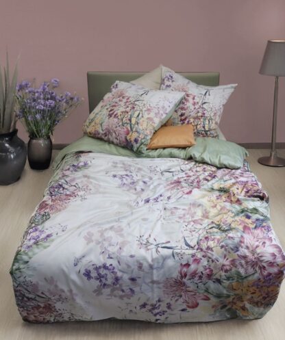 Satin Bettwäsche Fleuresse BedArt-S "Opulentes Blumendesign" – Bild 2