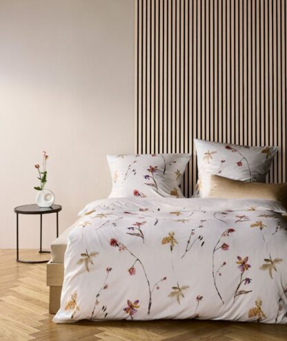 Jersey Bettwäsche Black-Premium Multicolor "Florales Muster" – Bild 2