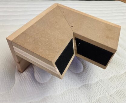 Wasserbett Boxdesign mit Holzumrandung – Bild 6