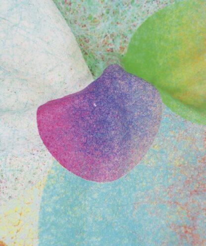 Leinen Bettwäsche Fleuresse Provence-Cassis "Buntes Kreismuster" – Bild 4