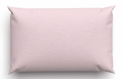 Jersey-Bettwäsche Lotus Uni mélange "Mauve" – Bild 5
