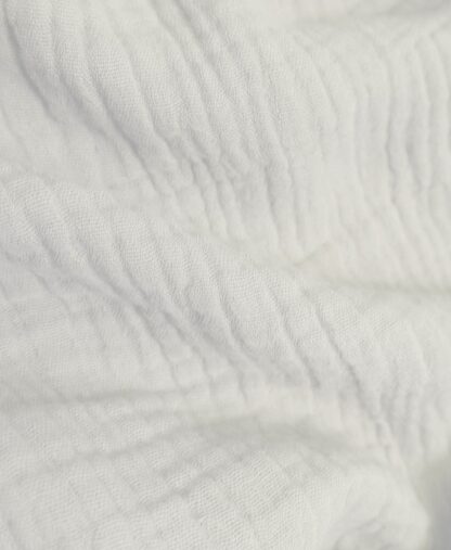 Musselin Bettwäsche Fleuresse Faro "Uni-Creme" – Bild 4