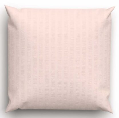 Seersucker-Satin Bettwäsche Lotus uni perlrosa – Bild 5