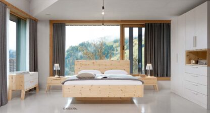Arve-Massivholzbett Gardena "metallfrei" – Bild 5
