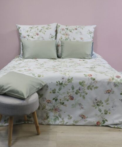 Satin Bettwäsche Fleuresse BedArt-S "Zartes Blumenmuster" – Bild 2