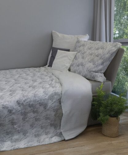 Satin Bettwäsche Fleuresse Modern-Garden "Elegantes Gräsermotiv" – Bild 2