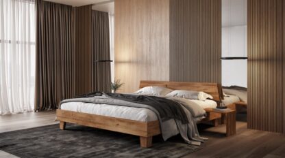 Designbett Roviva "aurelia" Eiche gekalkt – Bild 4