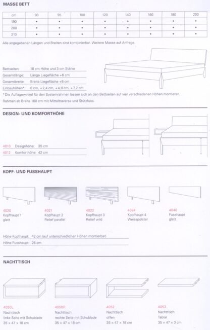 Designbett Roviva "aura" Kernbuche – Bild 6