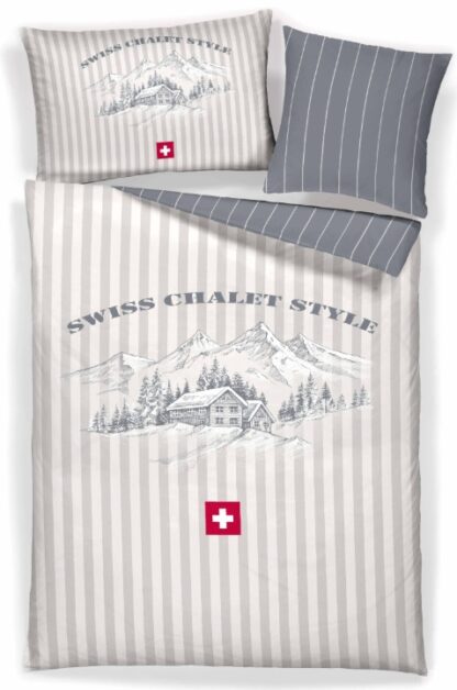 Renforcé-Bettwäsche LaBelle Swiss-Chalet – Bild 3