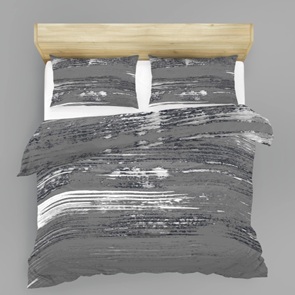 Satin Bettwäsche LaBelle Loft mit Streifendessin aus 100% Baumwolle