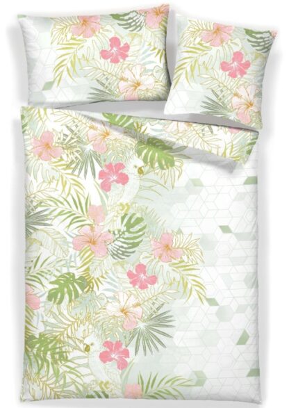 Satin-Bettwäsche LaBelle Palm Leaves – Bild 3