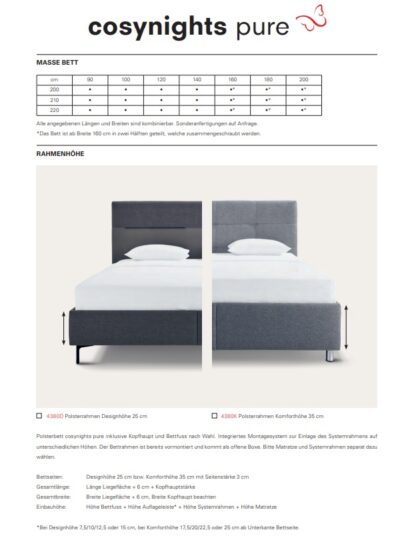 Polsterbett Roviva "cosynights" Pure-Design – Bild 9