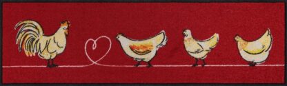 Schuhmatte Chicken Walk 30x100 – Bild 2