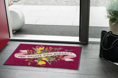 Fussmatte Das Glück 50x75 – Bild 2