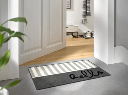Fussmatte Hello Stripes 50x75 – Bild 2