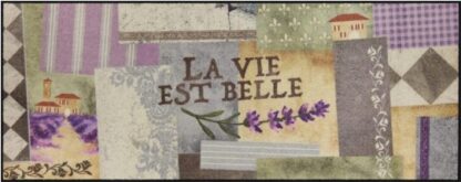 Fussmatte La vie est belle 75x190 – Bild 2