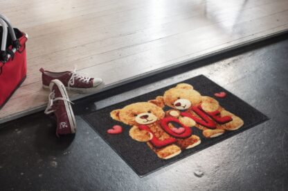 Fussmatte Love Teddys 50x75cm – Bild 2