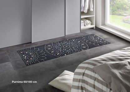 Fussmatte Purnima grey 60x180cm – Bild 2