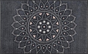 Fussmatte Wash+Dry Purnima grey 50x75cm und 75x120cm