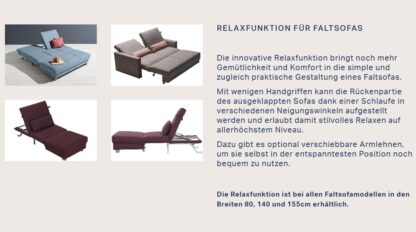 Bettsofa Leu-Swiss "Tilda-155" hellgrau – Bild 22