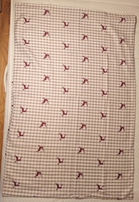 Satin Bettwäsche Tamara-R Selection Alpenchic Andri rot