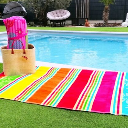 Badetuch - Strandtuch "Bloma" Streifen – Bild 4