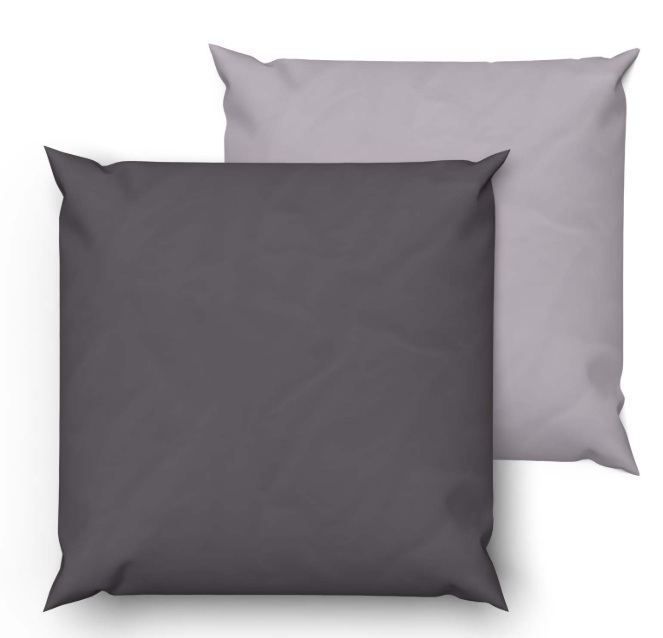 Bambus Uni-Bettwäsche Lotus Doubleface "Dunkelgrau" – Bild 5