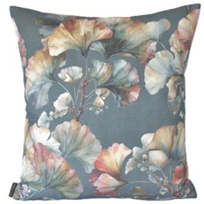 Zierkissen Denim-612 "Serie Herbstginkgo" Grösse 48x48cm