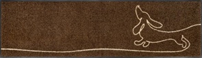 Fussmatte Wash+Dry Daydreamer mit Dackel 35x120cm