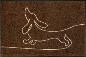 Fussmatte Wash+Dry Daydreamer mit Dackel 50x75cm