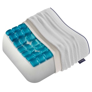 Technogel Reisekissen Living Anatomic für kühlenden Schlaf Unterwegs und im Büro