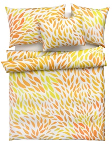 Feinsatin Bettwäsche Tamara-R ARTcollection Seelen Blüten